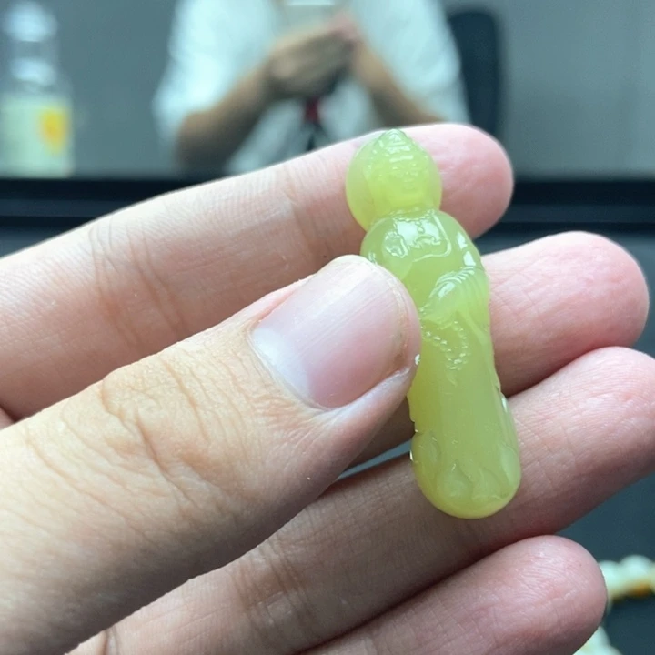 和田玉未镶嵌吊坠(不含链)