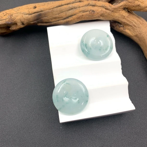 翡翠平安扣吊坠-多样性发一-251018012【尺寸约27mm】