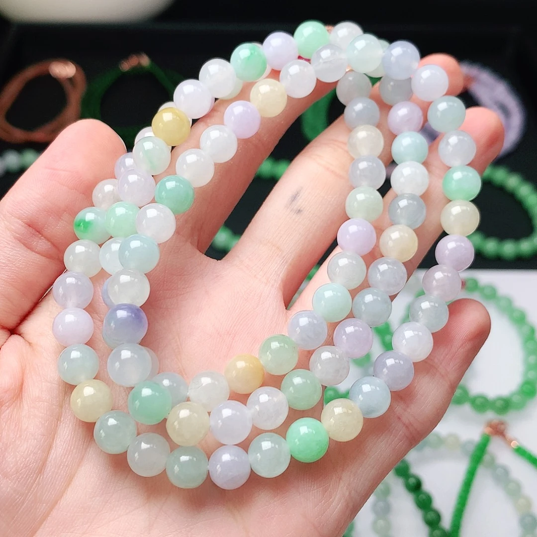 翡翠未镶嵌手链翡翠