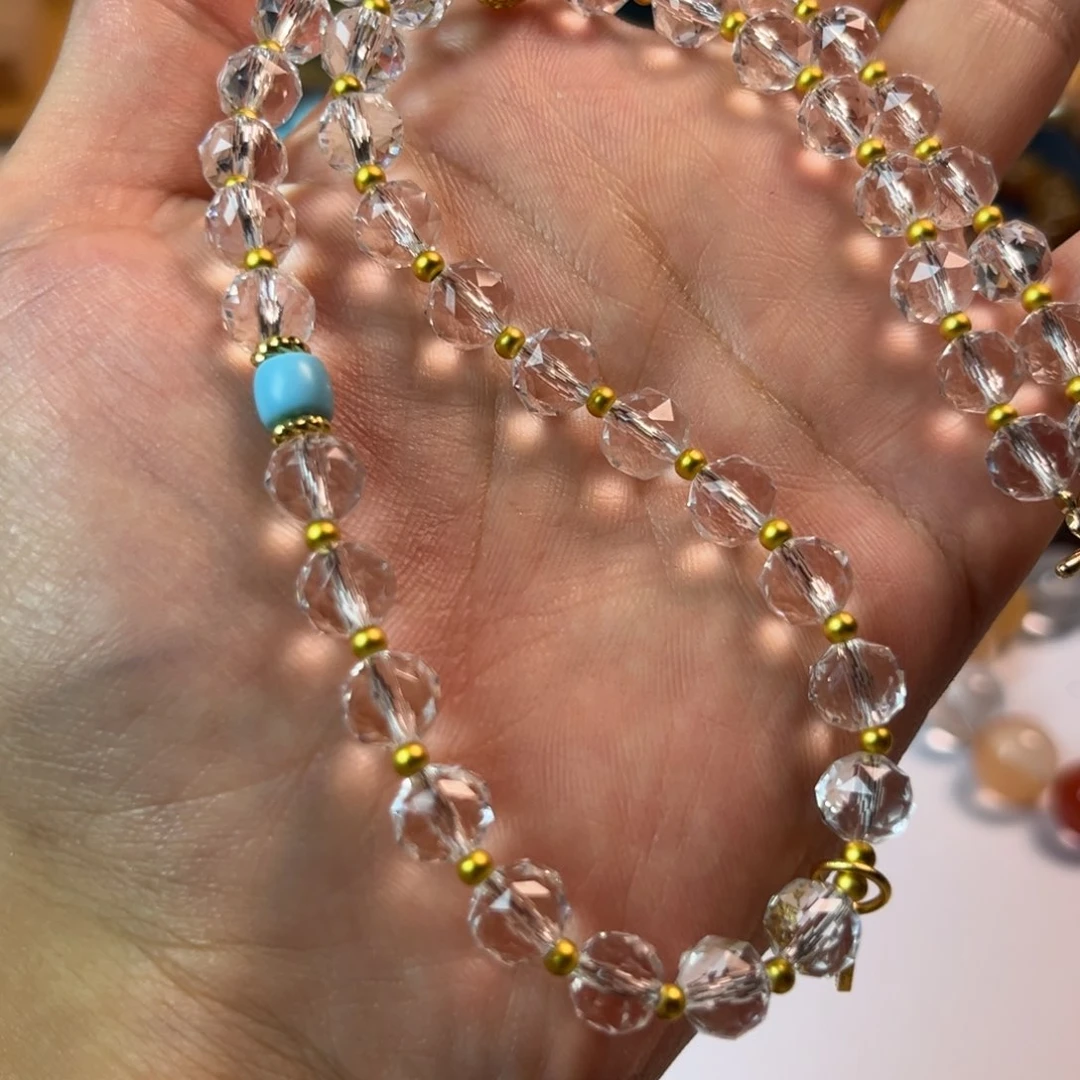 【闪购商品】水晶手链未镶嵌白水刻面xianglian