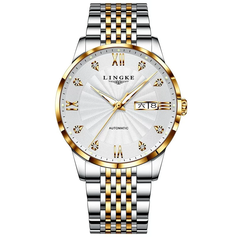 LK8853旋风款商务男高档时尚防水简约全自动机芯腕表