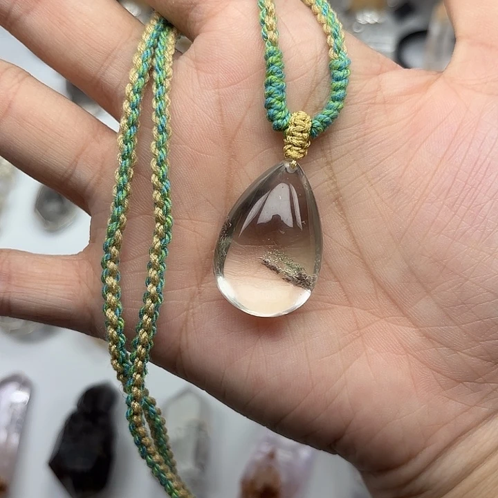 未镶嵌颈饰水晶幽灵水晶项链