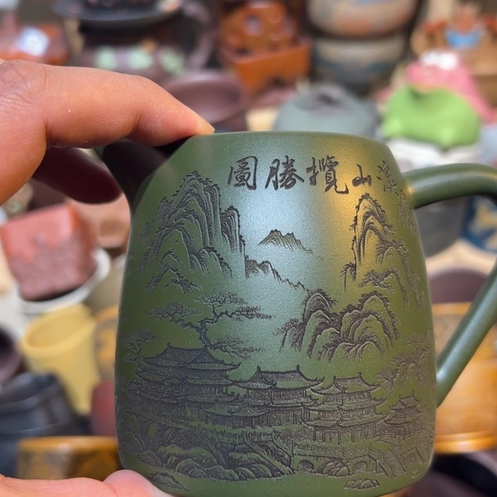 紫砂茶杯宜兴紫砂主人杯