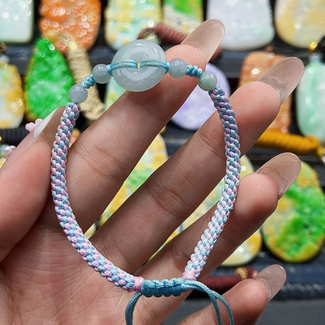 翡翠未镶嵌颈饰天然翡翠A货