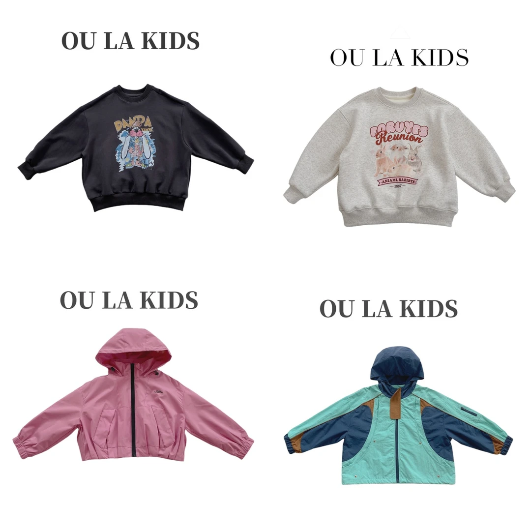 9-2024春秋夏女大童装清直播间福利卫衣童装合集.