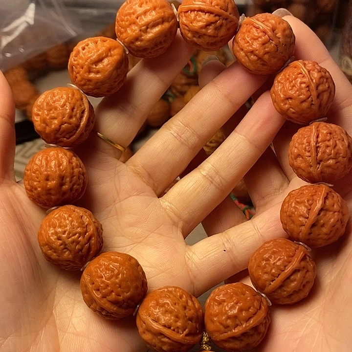 文玩核桃手串足球