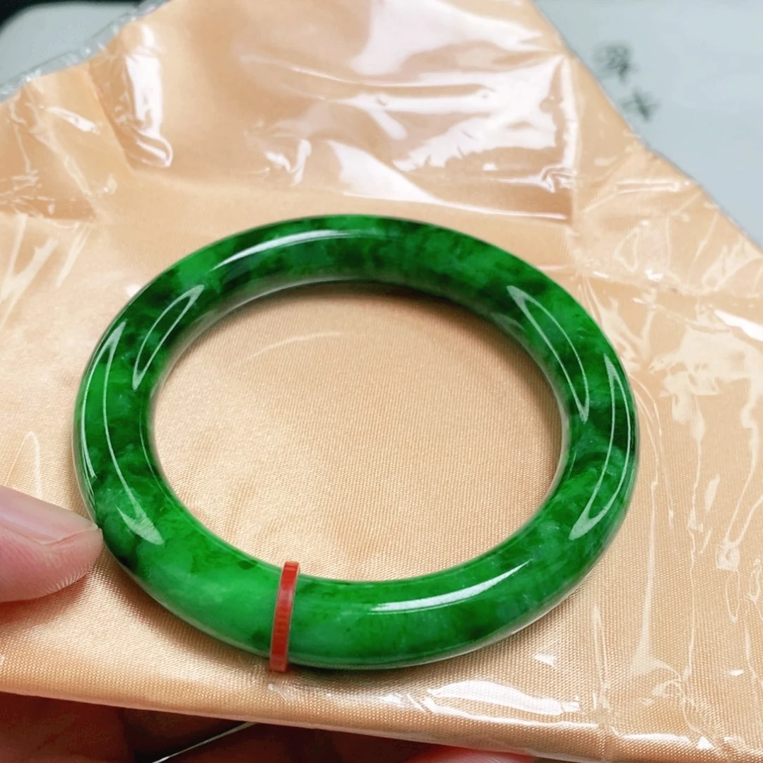 未镶嵌手镯翡翠漫*鱼分两单毕业55.3圈口
