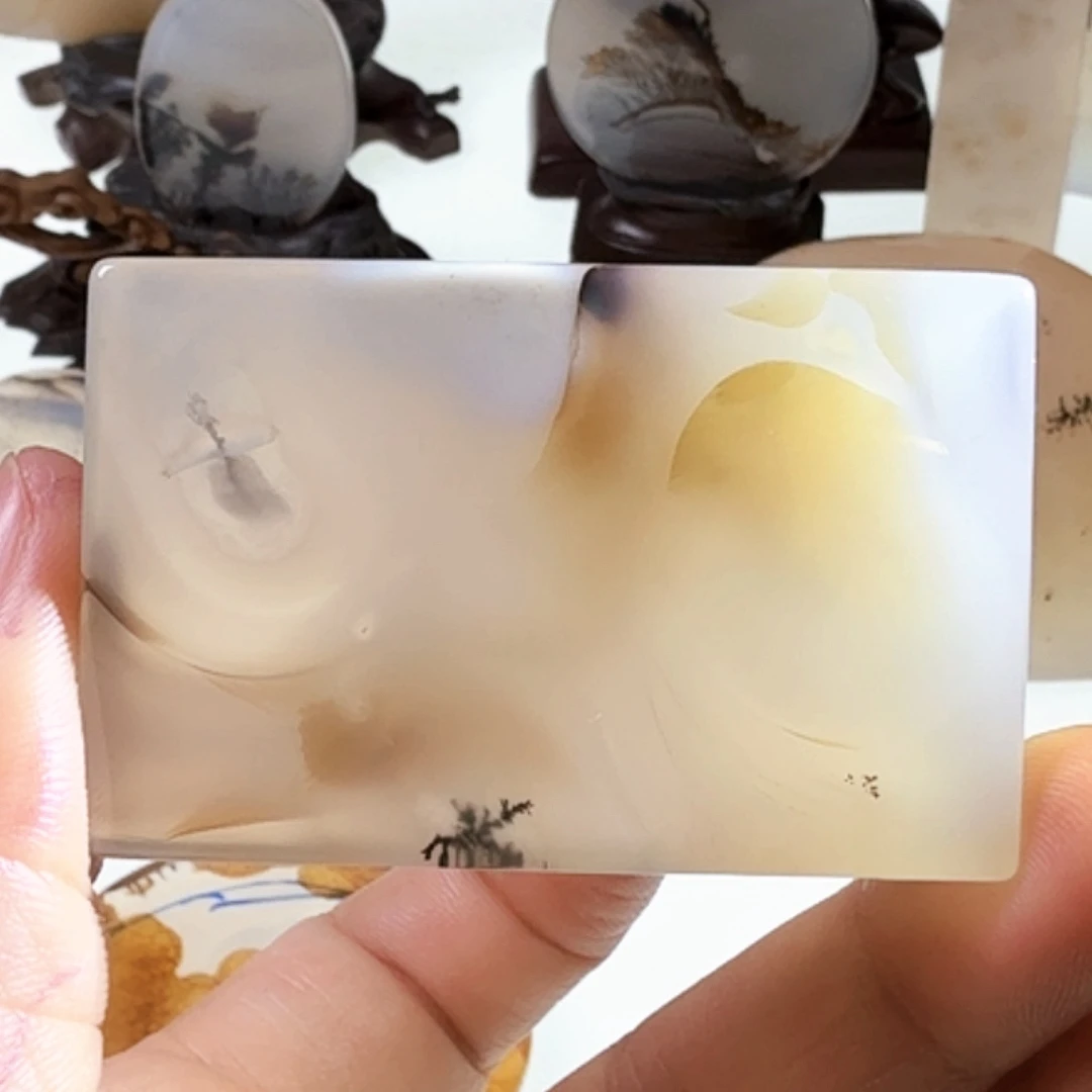 玛瑙/玉髓未镶嵌珠宝半成品