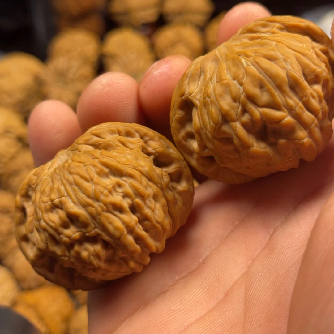 吊坠文玩核桃全品正磨尺寸45麻核桃