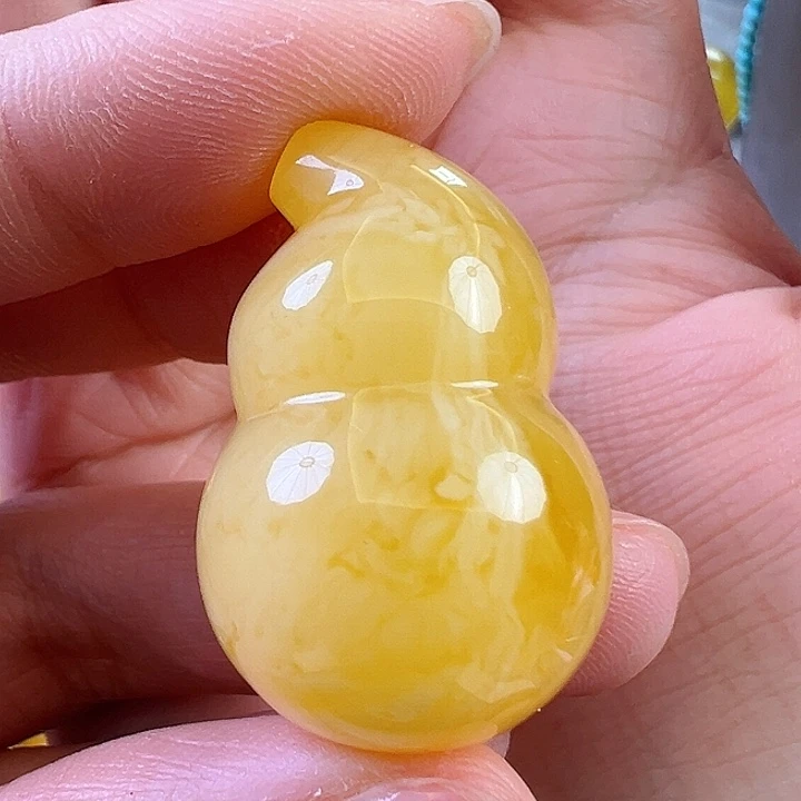 蜜蜡颈饰未镶嵌蜜蜡