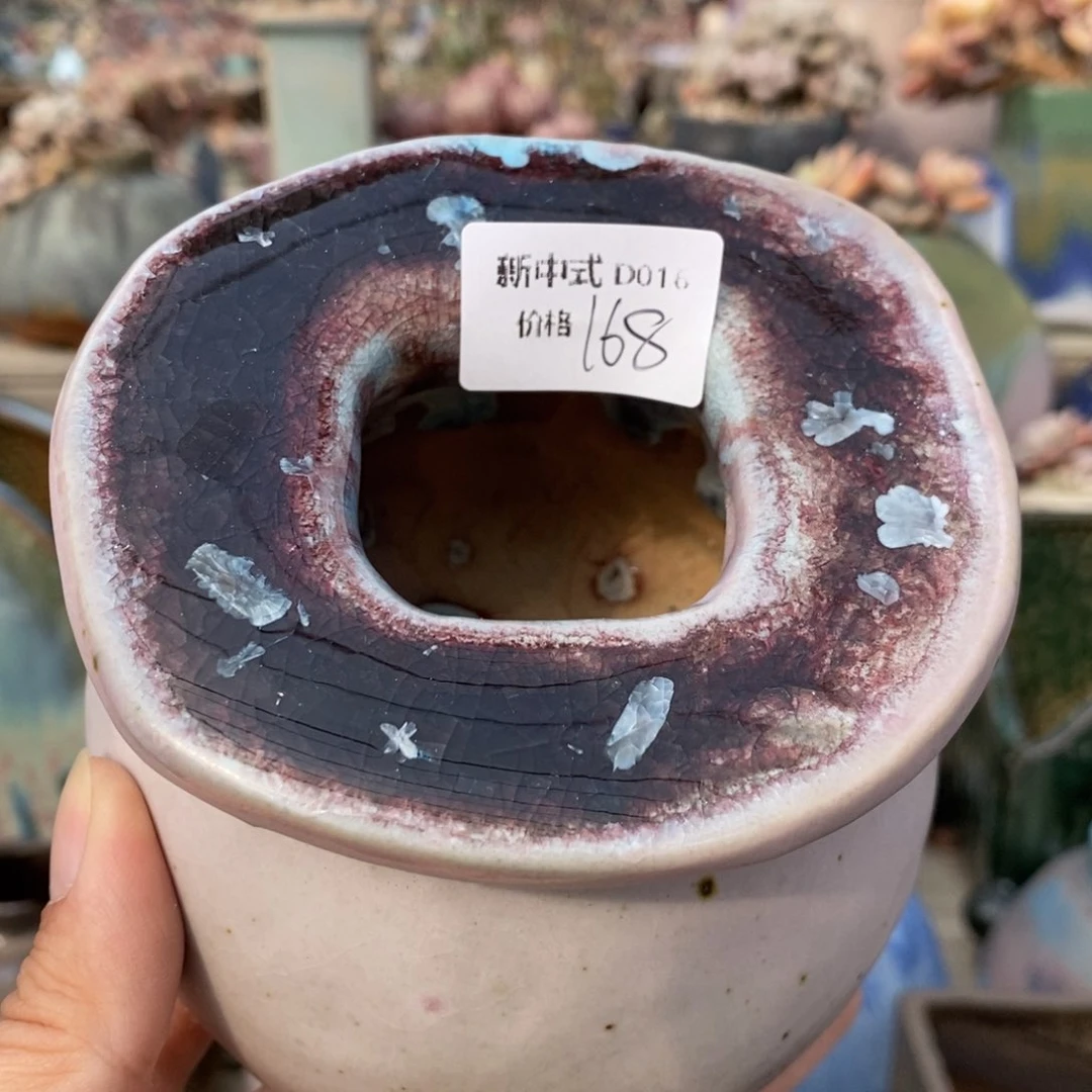 粗砂花盆1987盆新中式D0016