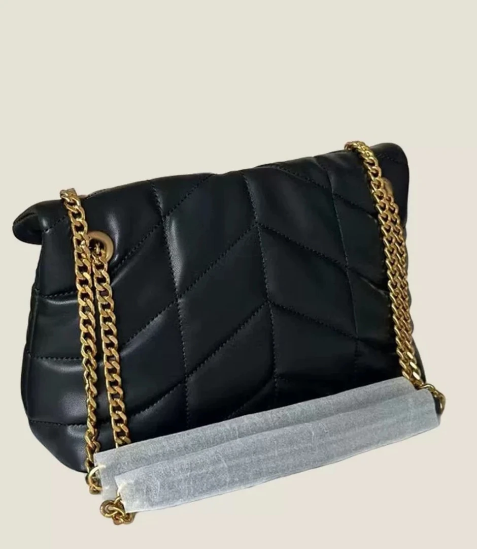 259云朵包黑色包包单肩斜挎时尚女士斜挎包百搭潮流链条小包