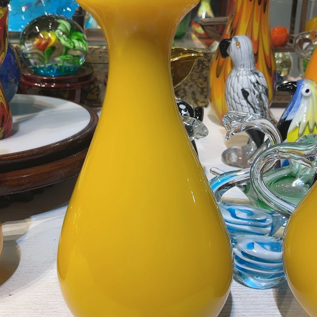【闪购商品】琉璃手工艺品熊***猫纯手工