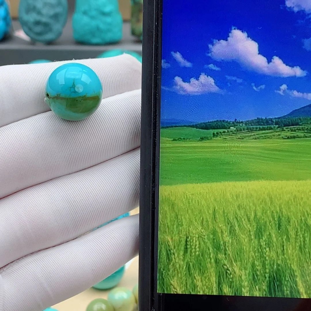 未镶嵌绿松石绿松石