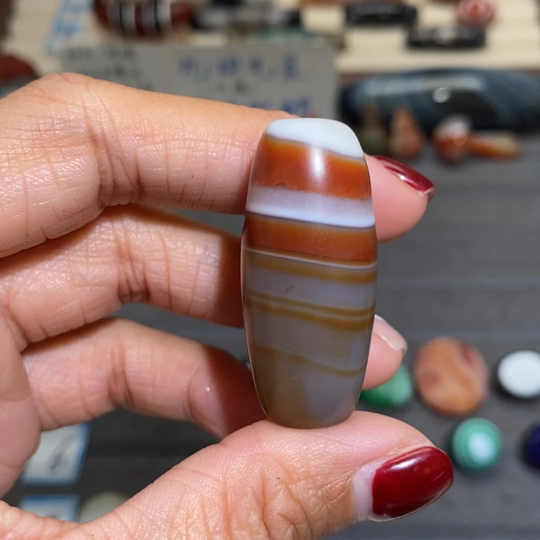 满***）玛瑙/玉髓合金手链