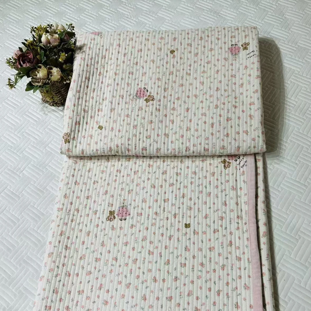 四季可用床盖纯棉+宝宝绒200×220微瑕～G791