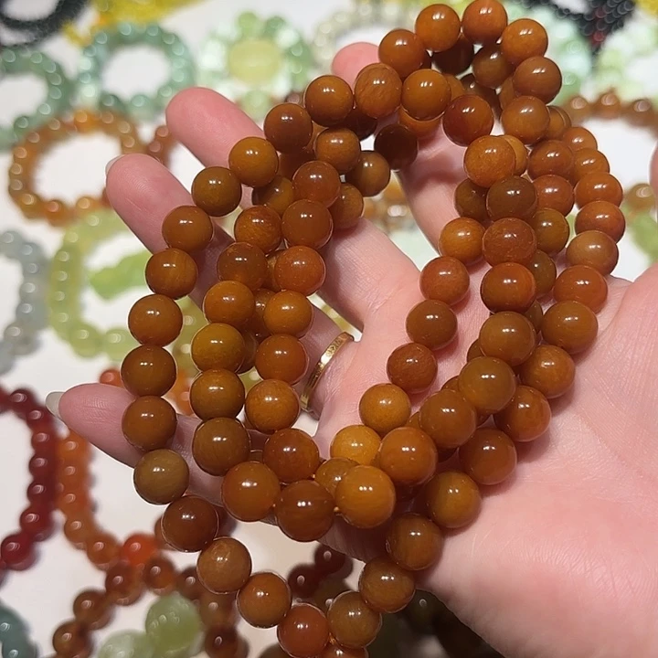 蛇纹石玉未镶嵌手串
