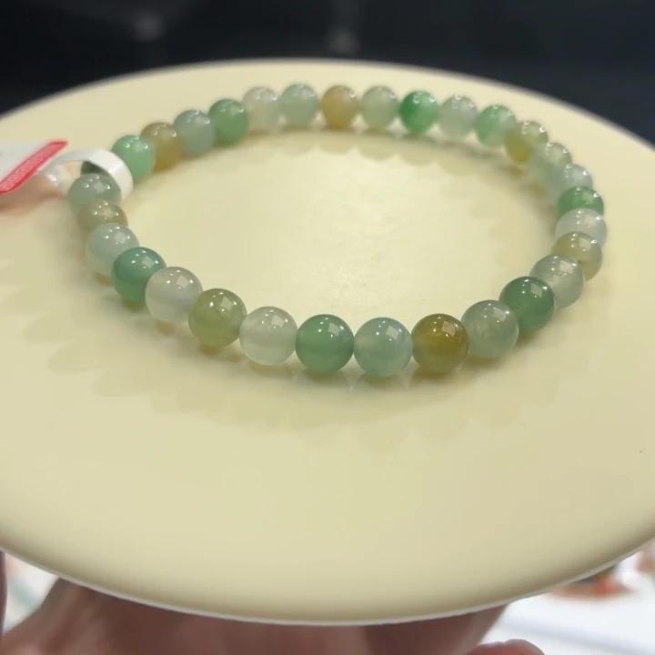 翡翠未镶嵌手链卡6