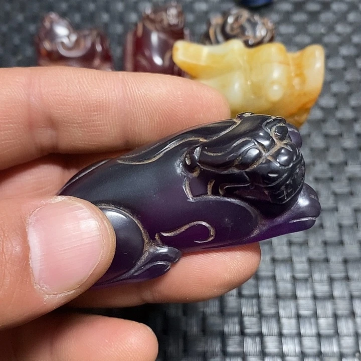 厚***)龙脊菩提吊坠