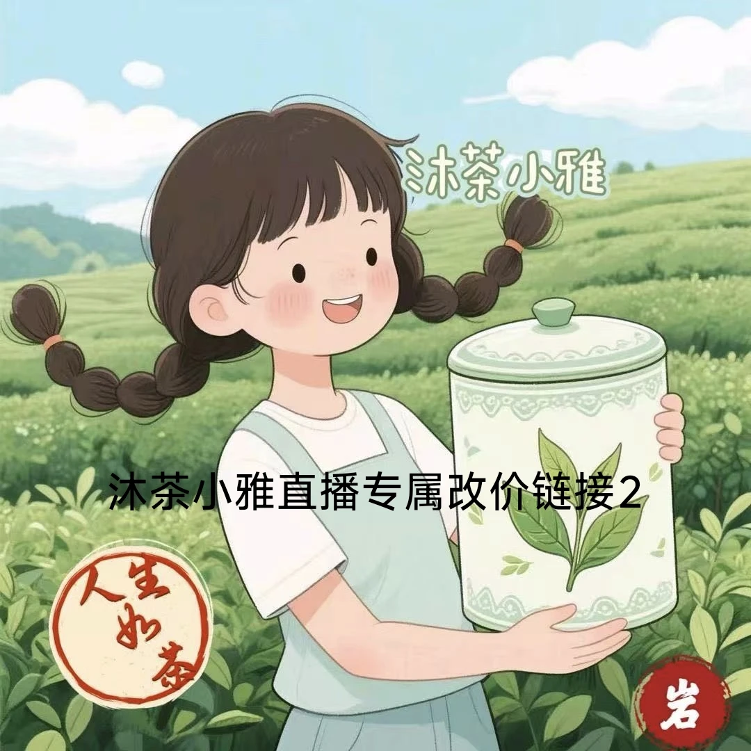 沐茶小雅岩茶直播专属改价链接2
