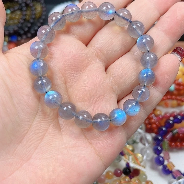 水晶手链未镶嵌月光石