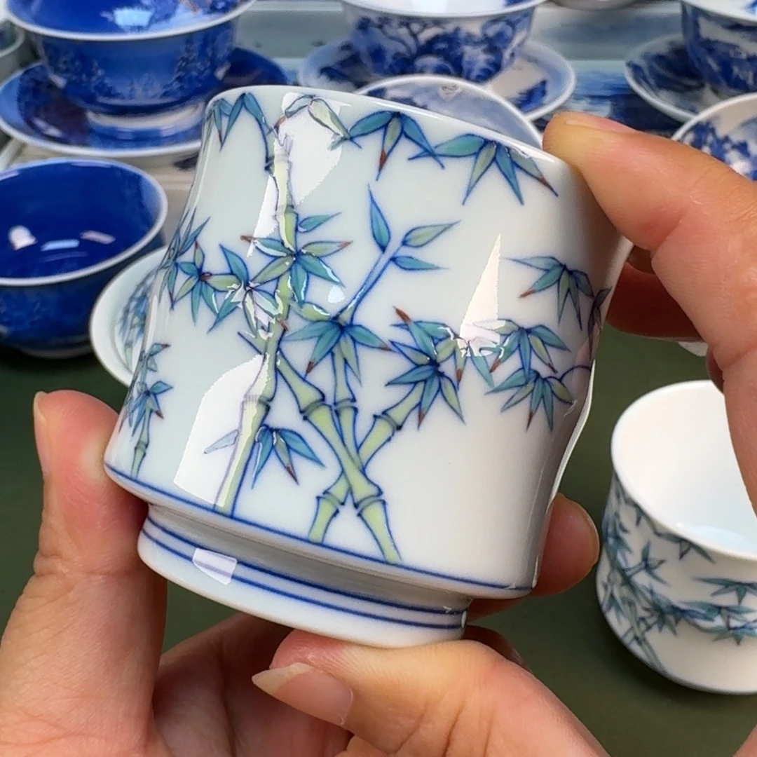 景德镇纯手绘茶具圆圆261