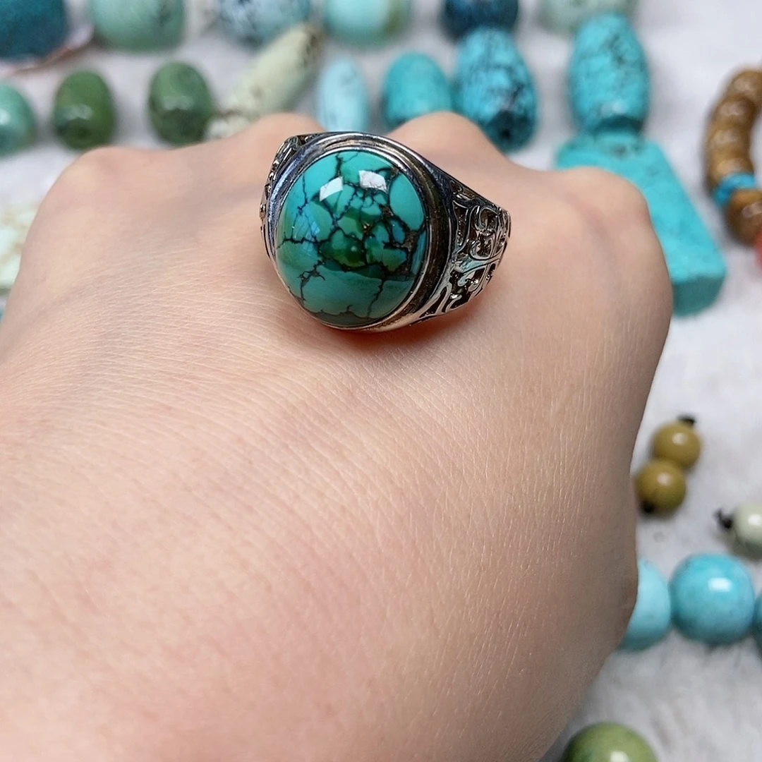 绿松石未镶嵌珠宝半成品