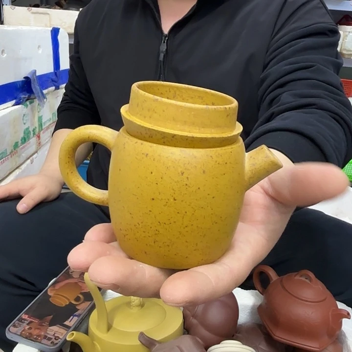 茶盘紫砂宜兴紫砂壶原矿紫砂壶瑕疵