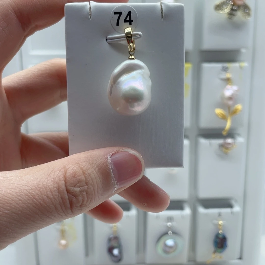 合金淡水珍珠颈饰