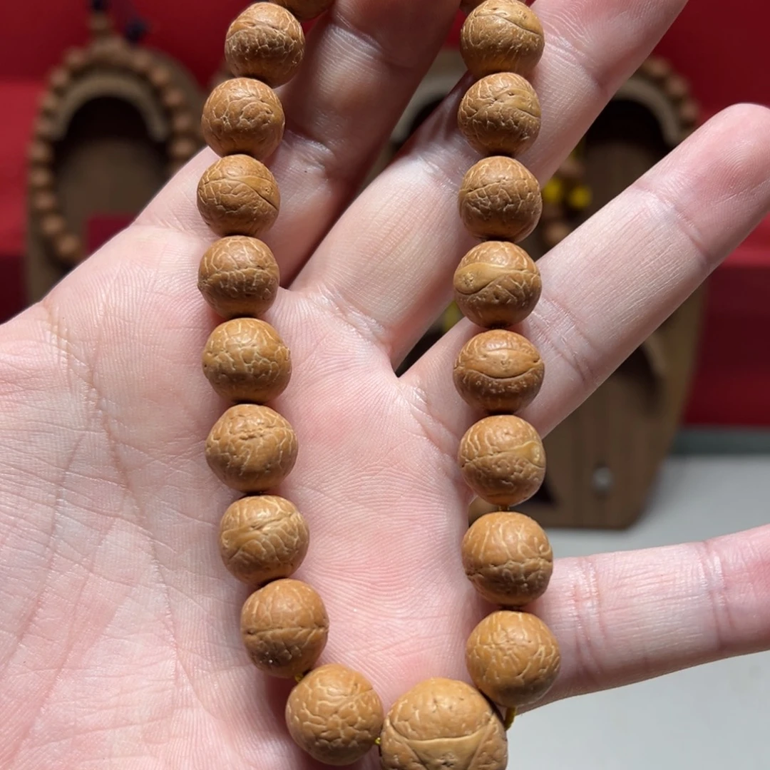 手串凤眼菩提12.5mm尼泊尔凤眼菩提随机发一条