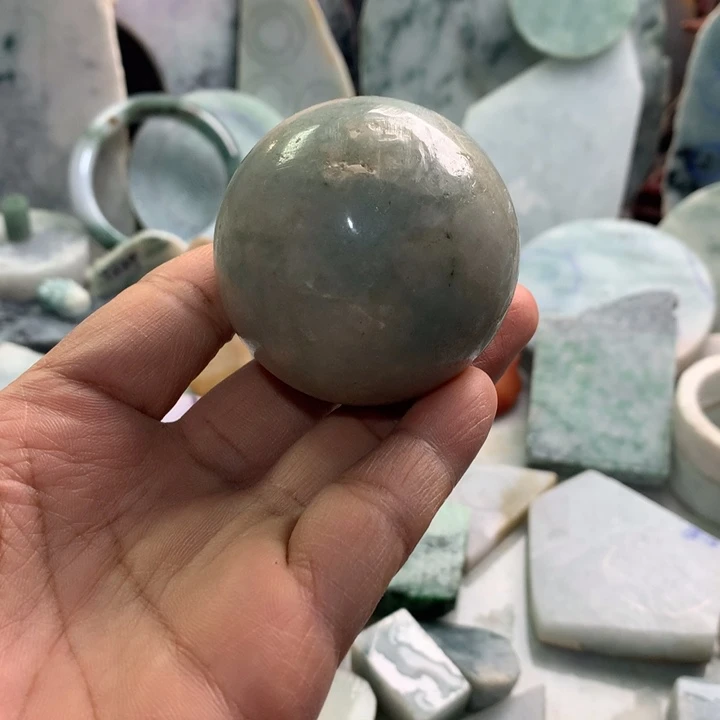 配石翡翠天然翡翠卡49珠子