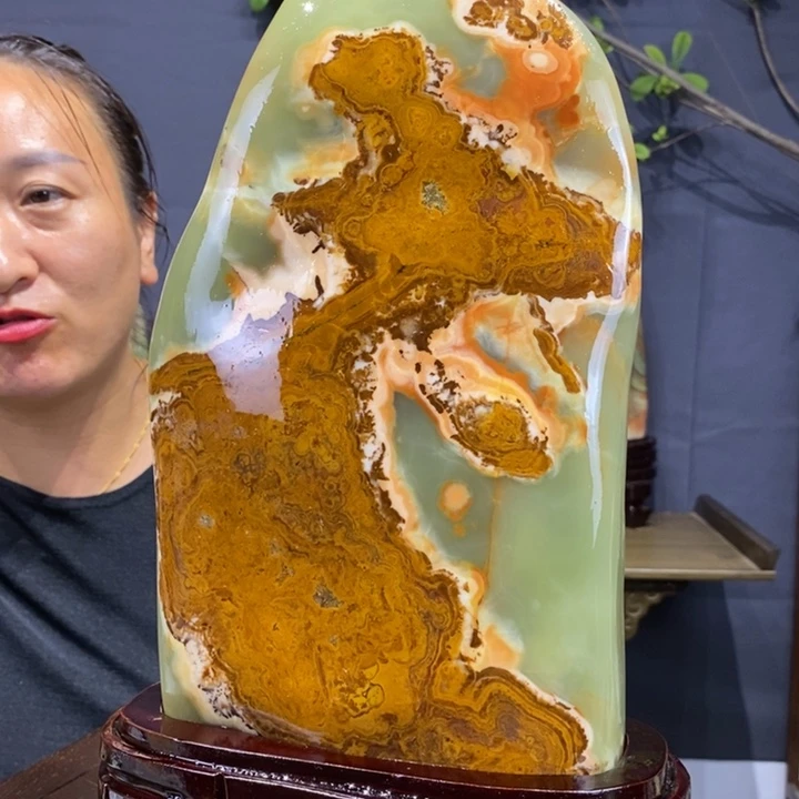 石材精品古青石摆件