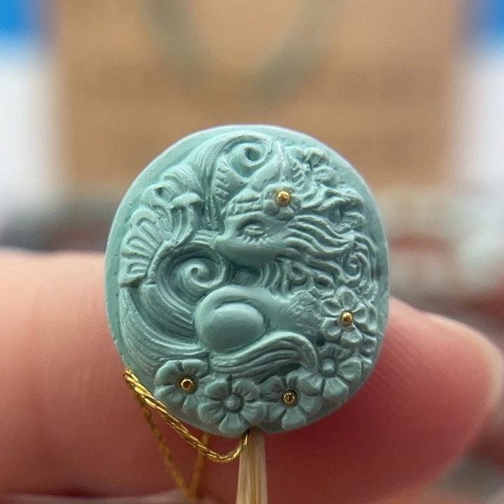 绿松石未镶嵌珠宝奇石