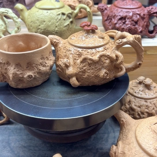 茶壶紫砂全手工制作