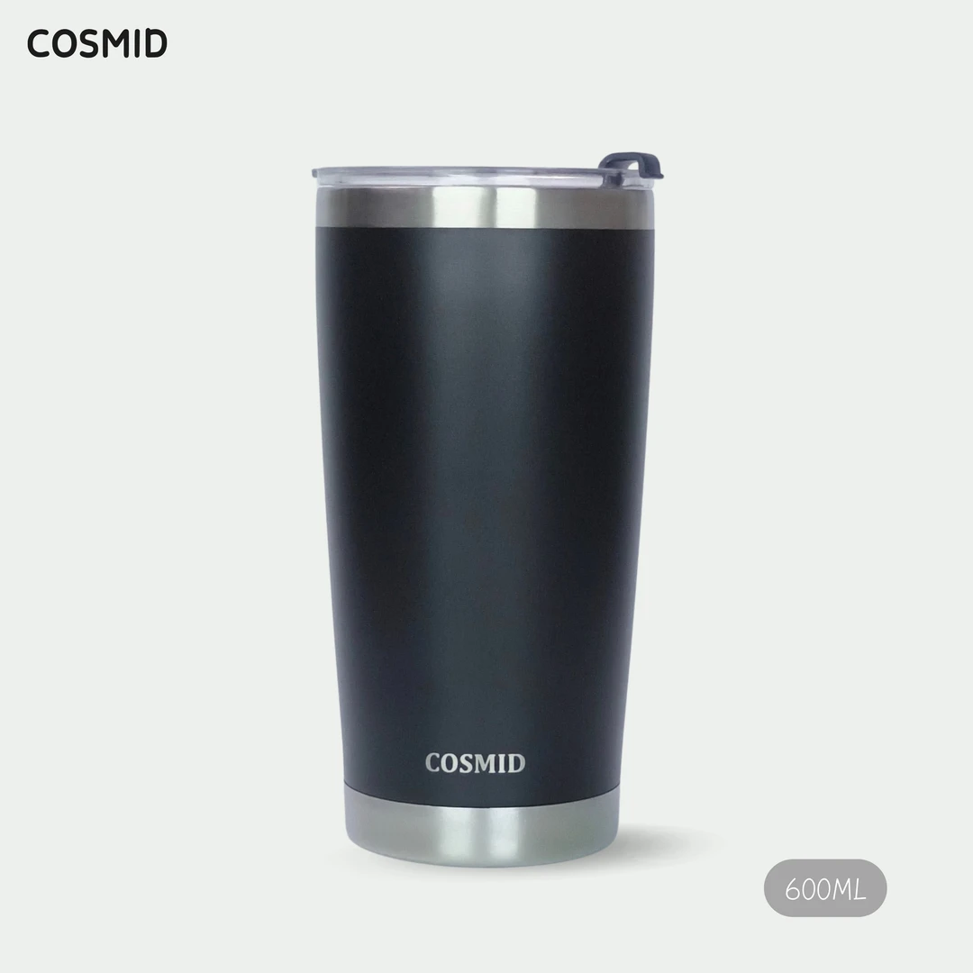 车载男士专用咖啡保温杯不锈钢直饮吸管杯办公日用上班族学生水杯