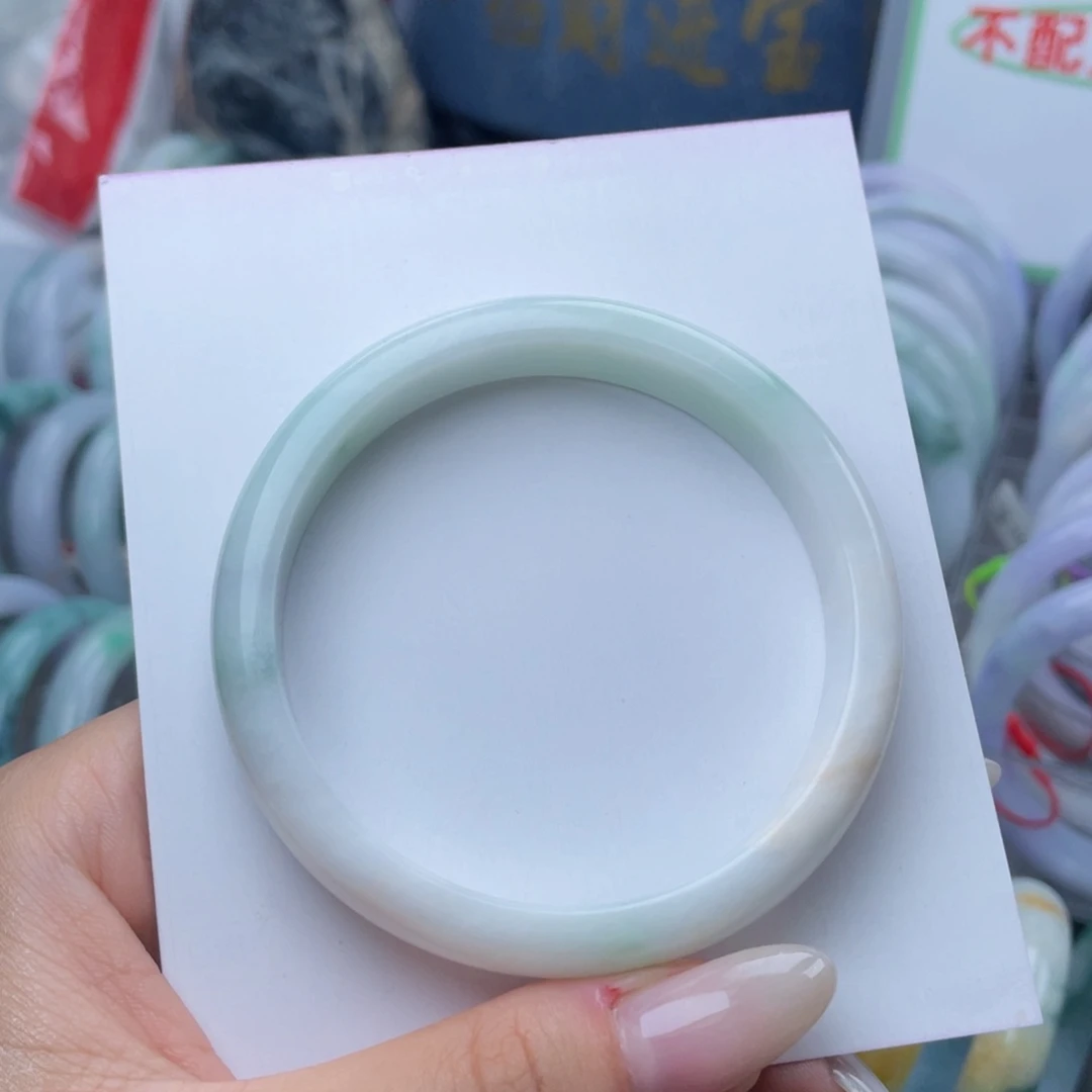 翡翠未镶嵌手镯59.2圈