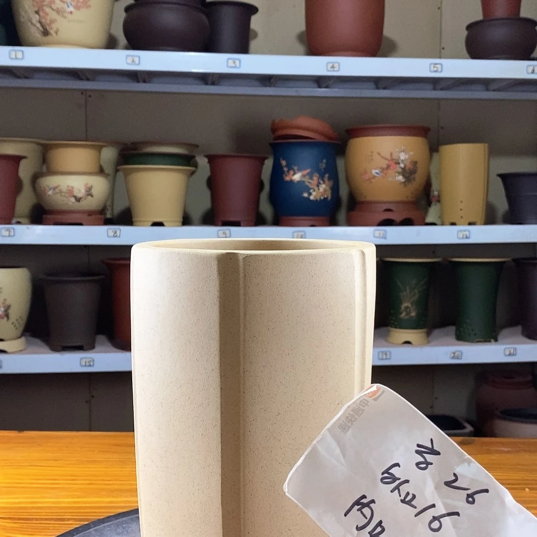 紫砂花盆紫砂兰花盆76