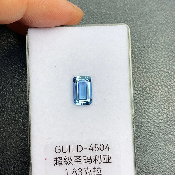 海蓝宝石裸石超圣海蓝宝1.83克拉