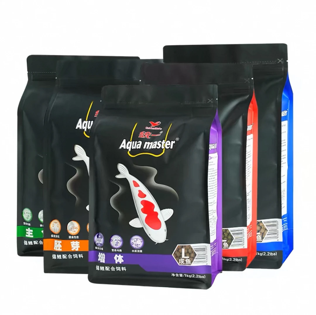 锦鲤鱼饲料色扬系列高蛋白观赏鱼粮不浑水