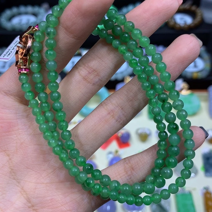 翡翠未镶嵌手链翡翠
