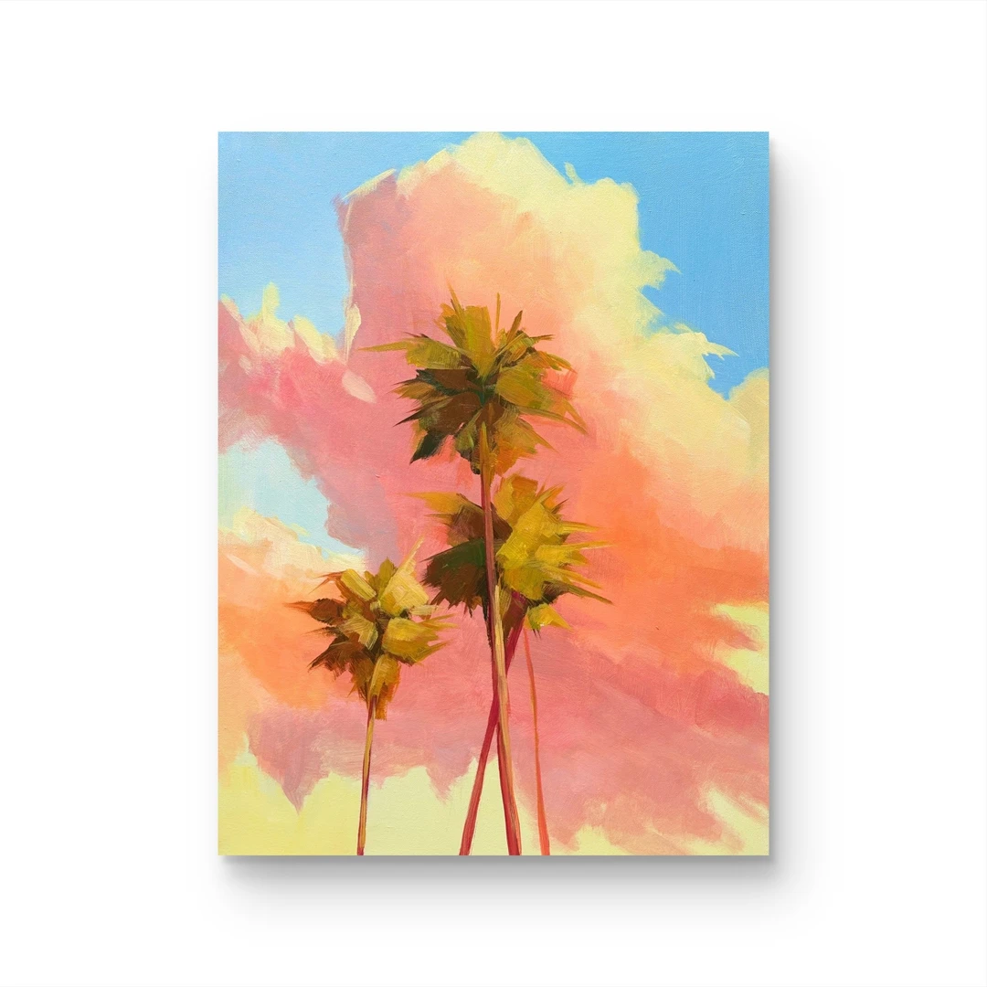 【  棉花糖  】孤品 “60*80” No.192 纯手绘挂画