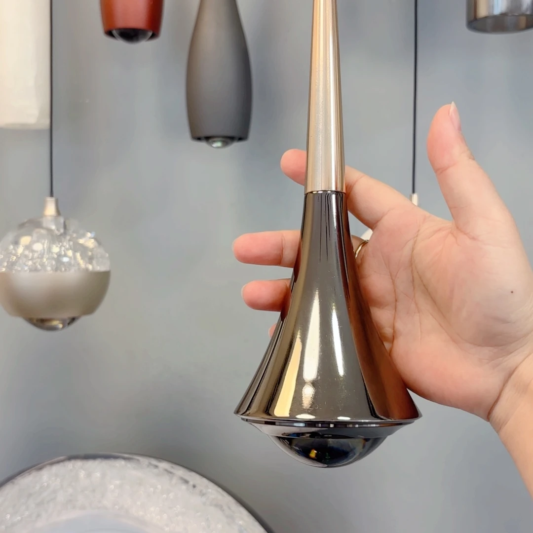 鱼线款升降三色触控黑金色