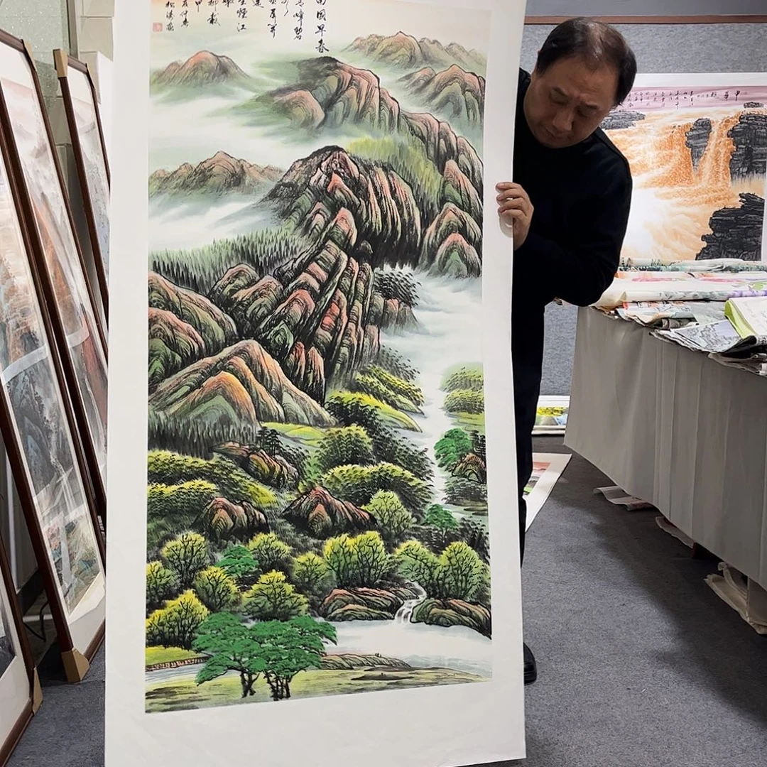 国画LT国画单幅任发