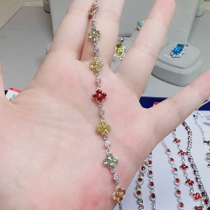 吊坠925银合成立方氧化锆