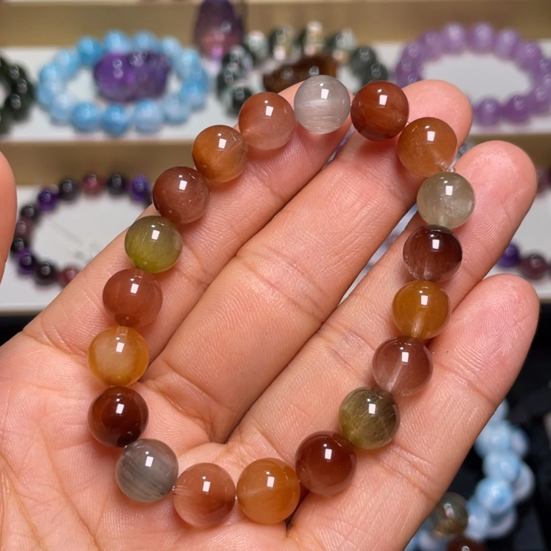 水晶手链未镶嵌兔毛