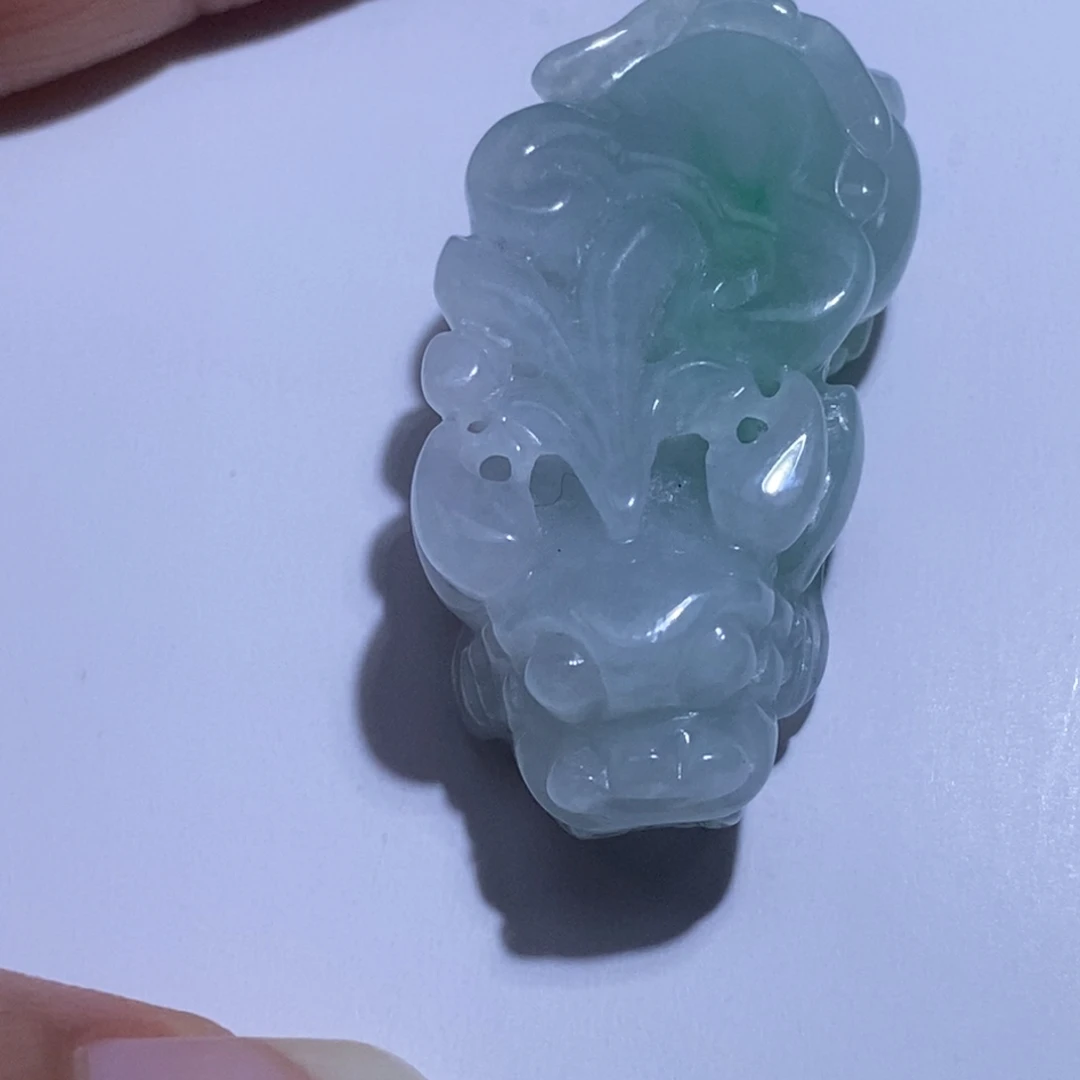 翡翠未镶嵌吊坠(不含链)翡翠貔恘