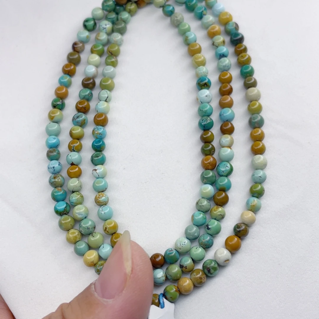 @****绿松石未镶嵌颈饰