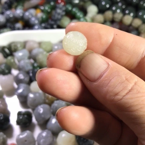 未镶嵌手链和田玉落*