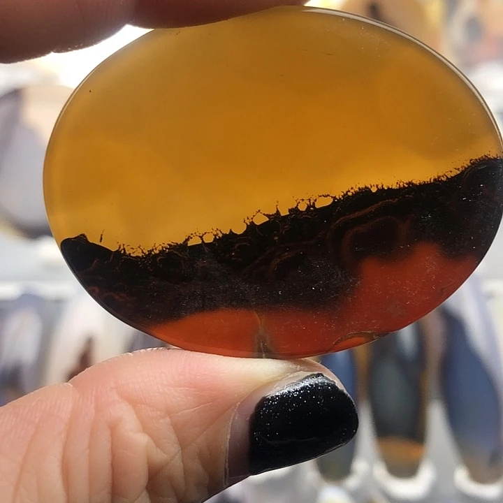 查罗石未镶嵌珠宝半成品95