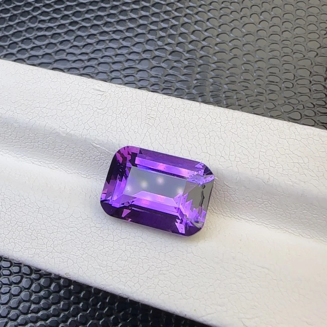 珠宝半成品未镶嵌水晶天然10*14mm 7.58ct